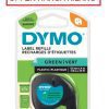 DYMO 91204 12MM GREEN PLASTIC TAPE