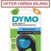 DYMO 91205 12MM PLASTIC BLUE TAPE
