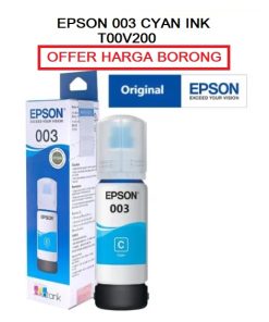 EPSON 003 ( T00V200 ) CYAN INK BOTTLE
