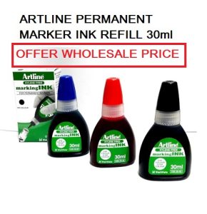 ARTLINE PERMANENT MARKER INK REFILL 30ML