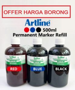 ARTLINE PERMANENT MARKING INK REFILL 500ML