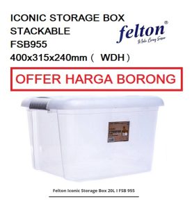 ICONIC STORAGE BOX 20L FSB 955