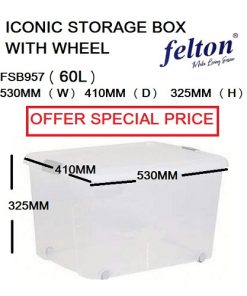 ICONIC STORAGE BOX 60L FSB 957