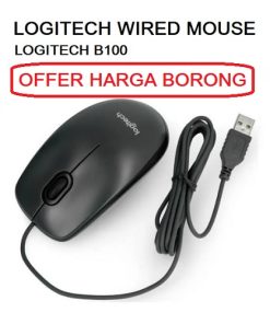 LOGITECH B100 USB WIRED MOUSE