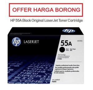 HP CE255A BLACK TONER CARTRIDGE ( HP 55A )
