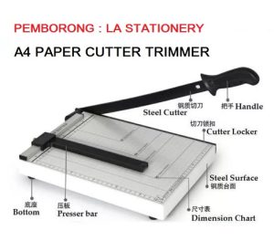 A4 HEAVY DUTY PAPER CUTTER TRIMMER