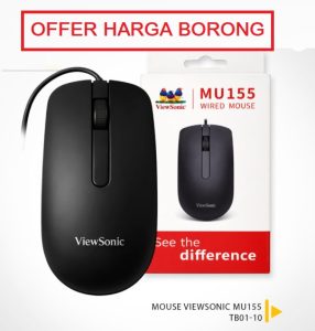VIEW SONIC WIRED MOUSE MU155