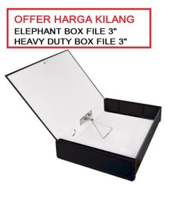 ELEPHANT BOX FILE 3"