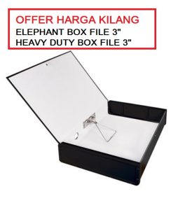 ELEPHANT BOX FILE 3"