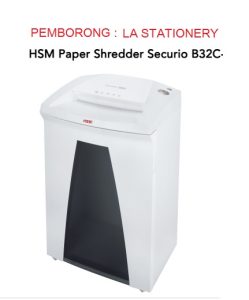 HSM PAPER SHREDDER SECURIO B32C