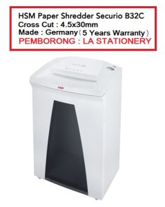 HSM SECURIO B32C PAPER SHREDDER