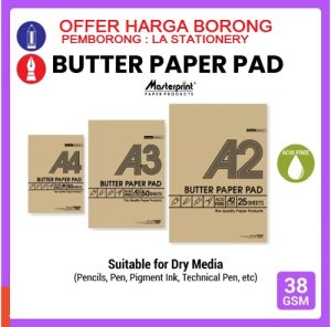 A4 BUTTER PAPER ( 50 PCS/PAD )