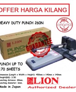 LION 260N 2 HOLE PUNCHER ( HEAVY DUTY )