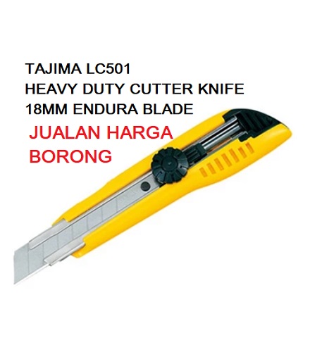 HEAVY DUTY CUTTER KNIFE TAJIMA LC501 (18MM )