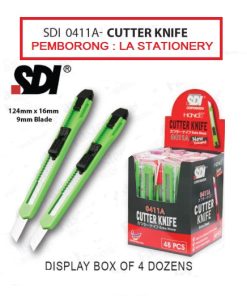 SDI 0411A CUTTER KNIFE 9MM
