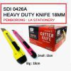 SDI 0426A LARGE CUTTER KNIFE 18MM