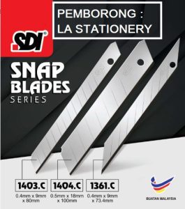 SDI-1361A REFILL BLADE 9MM